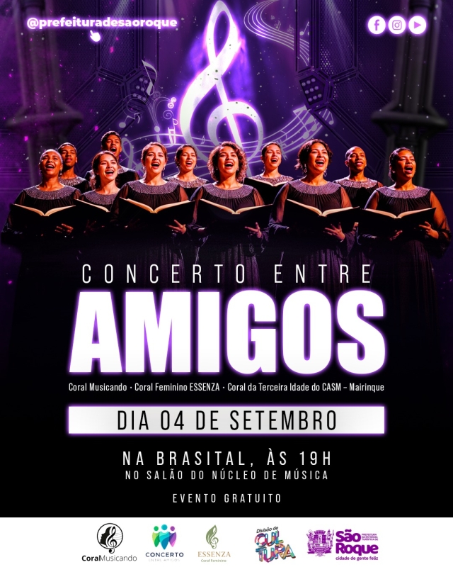 Noticia sao-roque-recebe-apresentacao-de-corais-no-projeto-concerto-entre